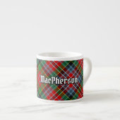 Tasse Expresso Coupe Clan MacPherson Tartan Espresso (Devant droit)