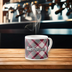 Tasse Expresso Coupe Clan MacPherson Tress Tartan Espresso