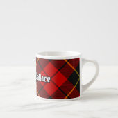 Tasse Expresso Coupe Clan Wallace Tartan Espresso (Droite)