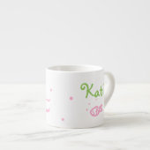 Tasse Expresso Coupe de bateau rose (Devant droit)