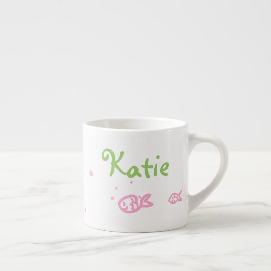 Tasse Expresso Coupe de bateau rose (Droite)