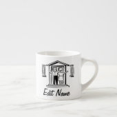 Tasse Expresso Coupe de café personnalisée (Droite)