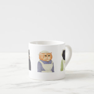Tasse Expresso Coupe d'Espresso LADY CATS