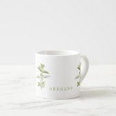 Tasse Expresso Coupe d'Espresso OREGANO FRAÎCHE (Devant droit)