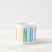 Tasse Expresso Coupe d'Espresso RAINBOW (Devant)