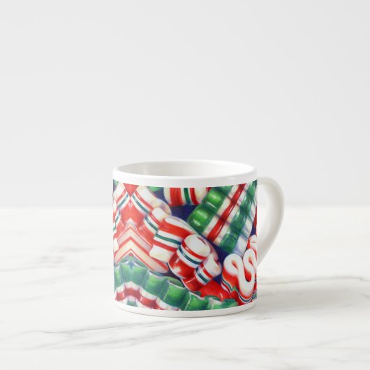 Tasse Expresso Coupe d'Espresso RIBBON CANDY (Devant droit)