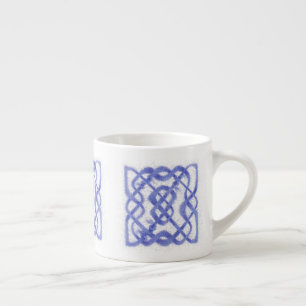 Tasse Expresso Coupe d'Espresso VIOLET CELTIC KNOT