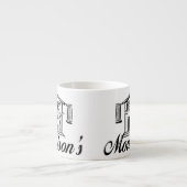 Tasse Expresso Coupe du café de la porte avant de Morrison (Devant)