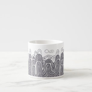 Tasse Expresso Coupe Espresso Calme Mountain View