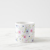 Tasse Expresso Coupe Espresso Fleurs de Printemps (Devant)