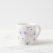 Tasse Expresso Coupe Espresso Fleurs de Printemps (Devant droit)
