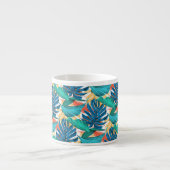 Tasse Expresso Coupe Exotic Tropical Feuille d'Espresso (Devant)