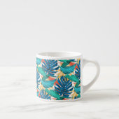 Tasse Expresso Coupe Exotic Tropical Feuille d'Espresso (Droite)