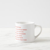 Tasse Expresso Coupe LYRICS Espresso 12 JOURS (Droite)