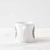 Tasse Expresso Couronne d'Hydrangea (Dos)