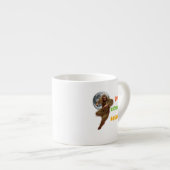 Tasse Expresso Course d'aventure Sasquatch Croire Conception (Devant droit)