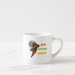 Tasse Expresso Course d'aventure Sasquatch Croire Conception