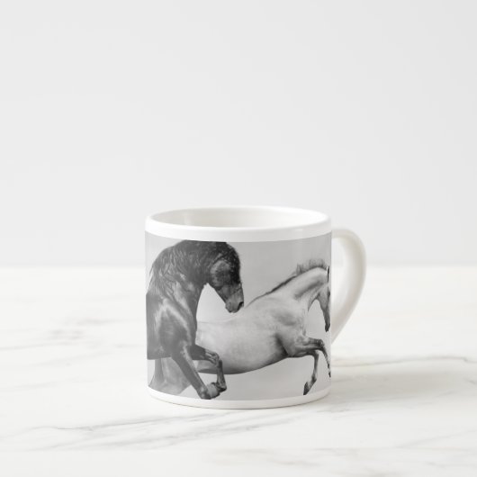 Tasse Expresso Course de chevaux (Devant droit)