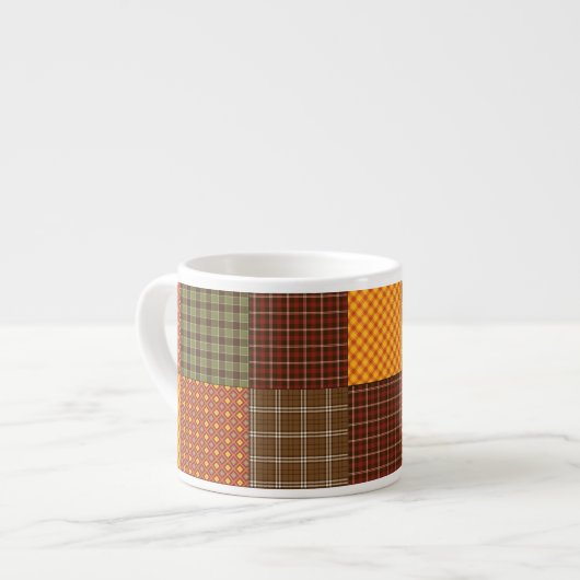 Tasse Expresso Couverture Confort d'Automne (Devant gauche)