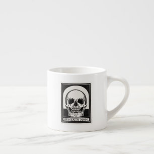 Tasse Expresso Crâne Memento Mori