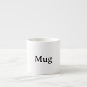Tasse Expresso Créez Votre Propre (Devant)