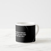 Tasse Expresso Créez votre propre personnalisation (Devant droit)
