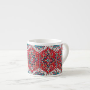 Tasse Expresso Crimson Heirloom : Patrimoine marocain Rug Art