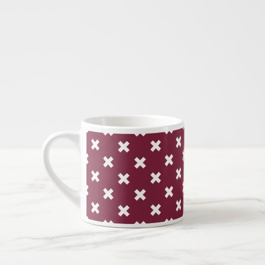 Tasse Expresso Croix blanche sur mûrier (Gauche)