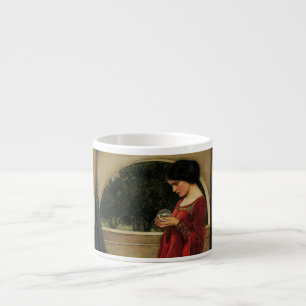 Tasse Expresso Crystal Ball Woman Waterhouse Peinture
