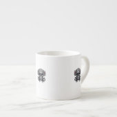 Tasse Expresso cup skull (Devant droit)