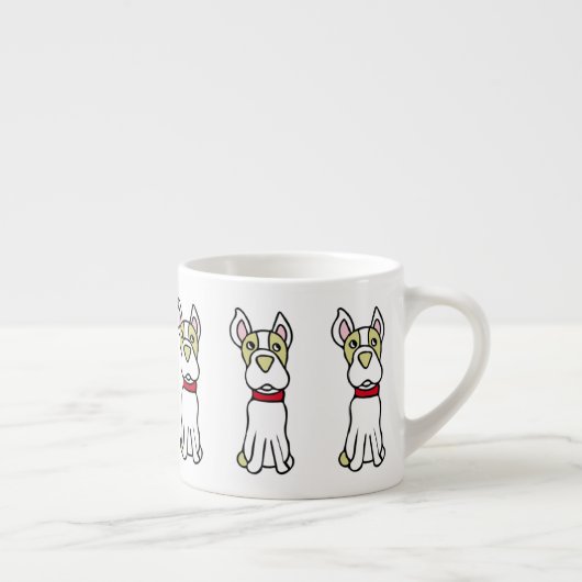 Tasse Expresso Cute Boston Terrier (Droite)