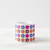 Tasse Expresso Cute Retro Penny Flower Pattern (Devant)