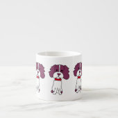 Tasse Expresso Cute Spaniel (Devant)