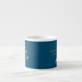 Tasse Expresso Cycle de vie du papillon monarque (Devant)