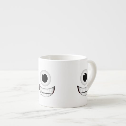 Tasse Expresso Cyclope Smile (Devant droit)