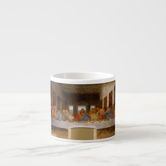 Tasse Expresso Da Vinci Dernier Supper Fine Art Classic (Devant)