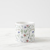 Tasse Expresso Dainty fleur sauvage (Devant)