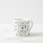 Tasse Expresso Dainty fleur sauvage (Devant droit)