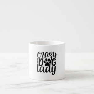 Tasse Expresso Dame du Chien Fou