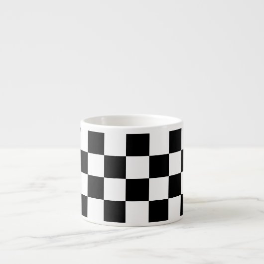 Tasse Expresso Damier (Devant)