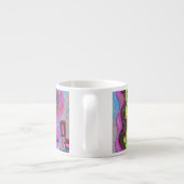 Tasse Expresso "Danse" Abstraite (Dos)