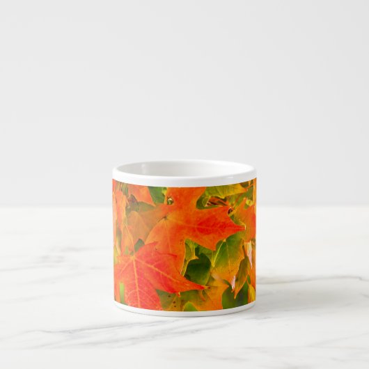 Tasse Expresso Danse de la feuille d'érable (Devant)