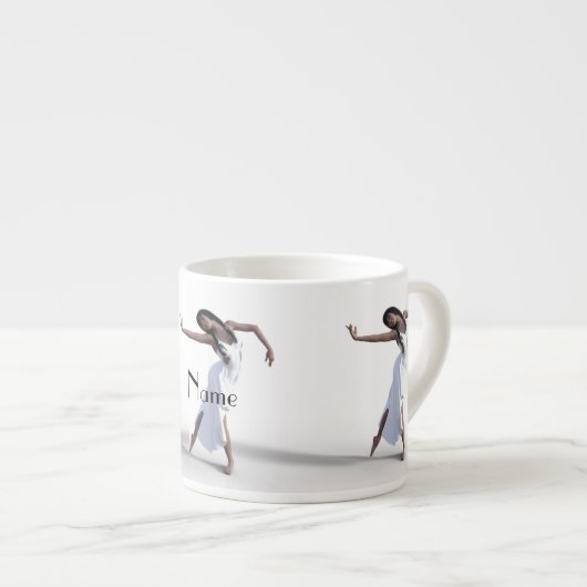 Tasse Expresso Danseuse blanche Thunder_Cove (Devant droit)