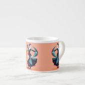 Tasse Expresso Danseuse de flamenco Thunder_Cove (Devant droit)