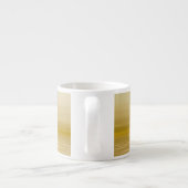 Tasse Expresso Dauphins et Coeur du Golden Anniversaire (Dos)