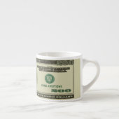 Tasse Expresso De l'argent drôle (Droite)