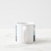 Tasse expresso de l'histoire du phare de Round Isl (Dos)