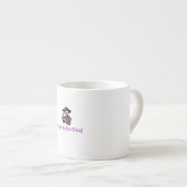 Tasse Expresso Décès avant Décaf - Skeleton Coffee (Devant droit)