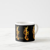 Tasse Expresso Déesse guerrière d'or Thunder_Cove (Devant droit)