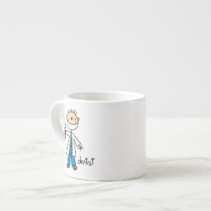 Tasse Expresso Dentiste Stick Figure